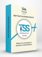 Tally Software Services (TSS) – Silver. Subscription for e-Way Bills, e-Invoice, Online Reports, Banking & Payment feature on your existing TallyPrime Silver license. (Email Delivery In 2 Hours)