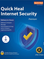 Quick Heal Internet Security Latest Version – 3 PCs, 3 Years (Email Delivery in 2 hours- No CD)