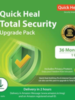 Quick Heal | Total Security Renewal Upgrade Gold pack | 2 User | 3 years | Email Delivery in 2 hours – no CD| Existing Quick Heal Single User Subscription Needed