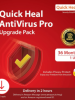 Quick Heal | Antivirus Pro | 3 user | 3 Years | Email Delivery in 2 hours – no CD
