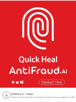 Quick Heal AntiFraud.AI| All-in-one solution for fraud prevention| Fraud Call and Banking Fraud Alert| Android/iOS/Windows Devices| Email Delivery in 1 Hour.(NEW LAUNCH)