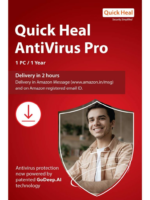 Quick Heal Antivirus Pro Latest Version – 4 PC, 1 Year (Email Delivery in 2 hours- No CD)