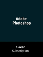 Adobe Photoshop – 3 Year Subscription (PC & Mac)